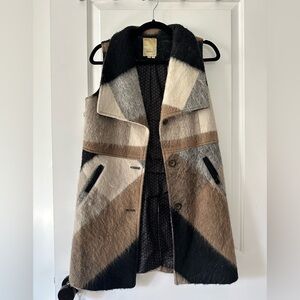 Elevenses Checkered Vest - XS